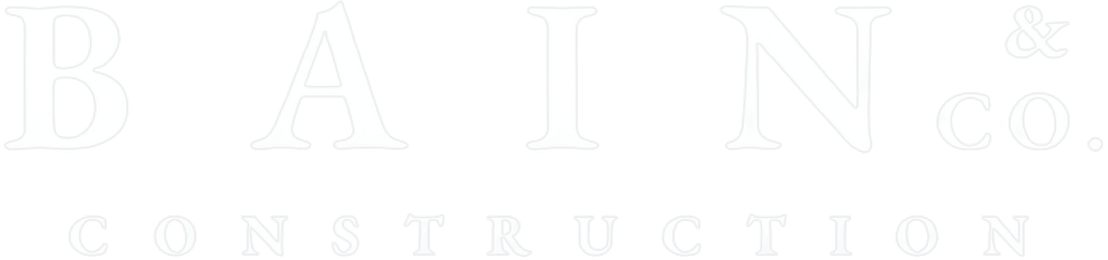 Bain Construction Logo